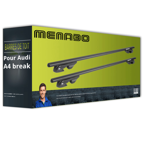 Barres toit aluminium pour - de,