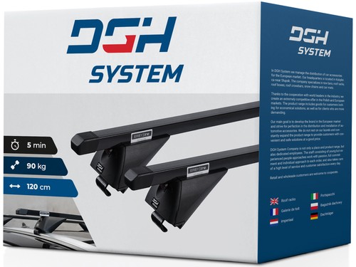 Barres toit transversales - barres, de